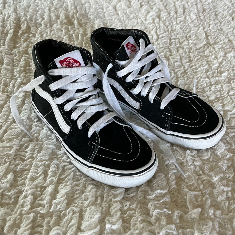 Vans Sk8 classic suede High Top Old Skool Big Kids size 3